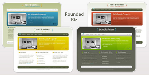 ThemeForest - Rounded Biz - Professional Business Template - RIP