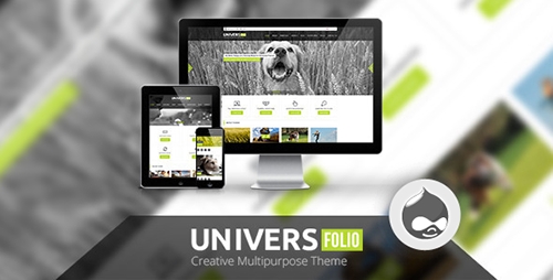 ThemeForest - Universefolio Multipurpose Drupal Theme