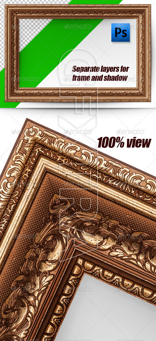 GraphicRiver - Isolated picture frame 5702824
