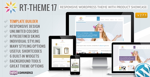 ThemeForest - RT-Theme 17 v2.7 - Responsive Wordpress Theme