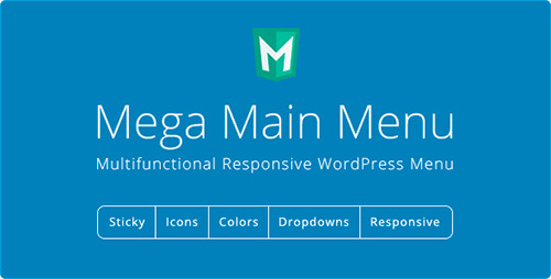 CodeCanyon - Mega Main Menu v1.0.7 - WordPress Menu Plugin