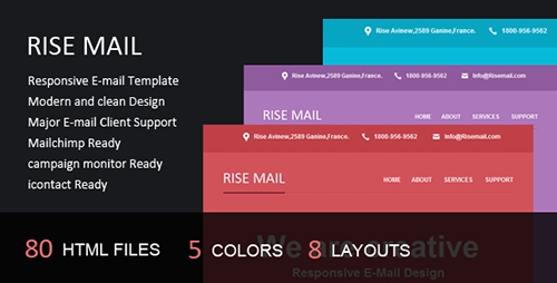ThemeForest - Rise Mail - Responsive E-mail Template - RIP