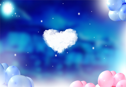 PSD Source - Love Backgrounds With Heart For Valentines Day