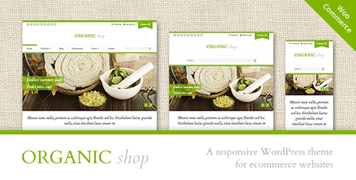 ThemeForest - Organic Shop v1.9.7 - Responsive WooCommerce Theme