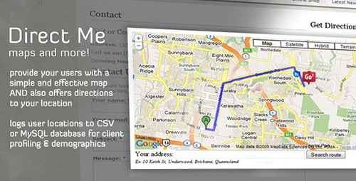 CodeCanyon - Direct Me v1.0 - location map & more! 