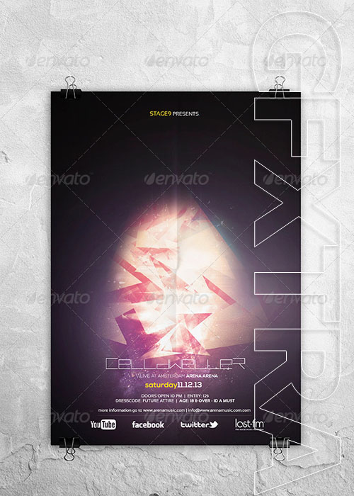 GraphicRiver - Futuristic Flyer / Poster Vol 2 