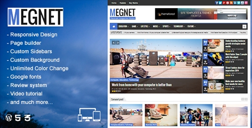 ThemeForest - Megnet v1.2 - WordPress Magazine theme