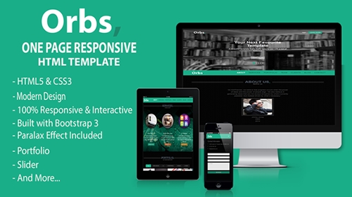 Mojo-Themes - Orbs - One Page Responsive HTML Template - RIP