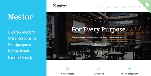 ThemeForest - Nestor - Responsive HTML5 Template - RIP