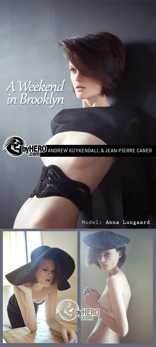 A Weekend In Brooklyn by Andrew Kuykendall & Jean-Pierre Caner, Model: Anna Lungaard