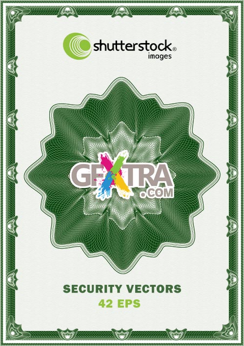 Security Design Sheets and Elements 42xEPS - Vector SS